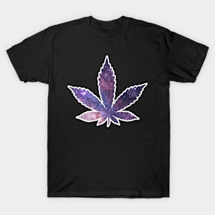 Galaxy Pot Leaf T-Shirt